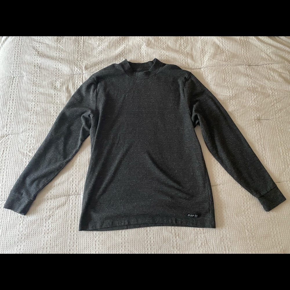 Abercrombie & Fitch - mock neck long sleeve shirt